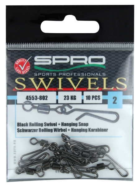 Spro Rolling Wirbel mit Hanging Snap